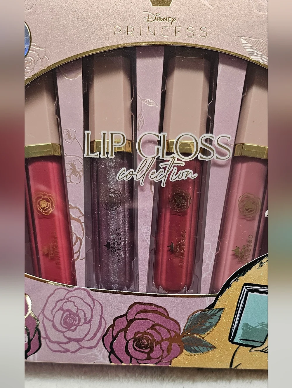 Princess Belle Lip Gloss Collection of 4